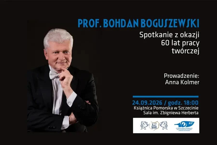 Spotkanie z prof. Bohdanem Boguszewskim z okazji 60 lat pracy twórczej