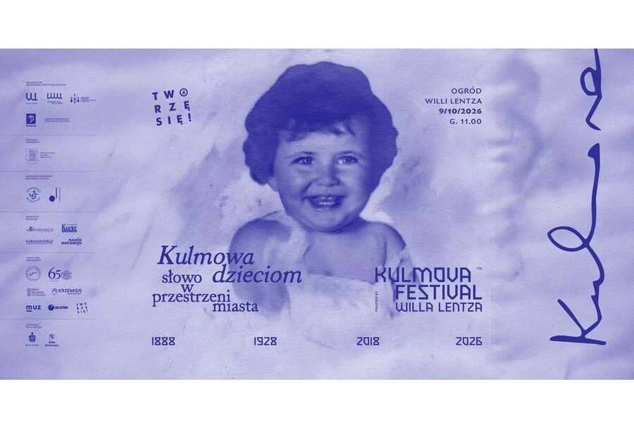 Kulmova Festiwal 2026 | Kulmowa dzieciom | słowo w przestrzeni miasta Kulmova Festiwal 2026 | Kulmowa dzieciom | słowo w przestrzeni miasta