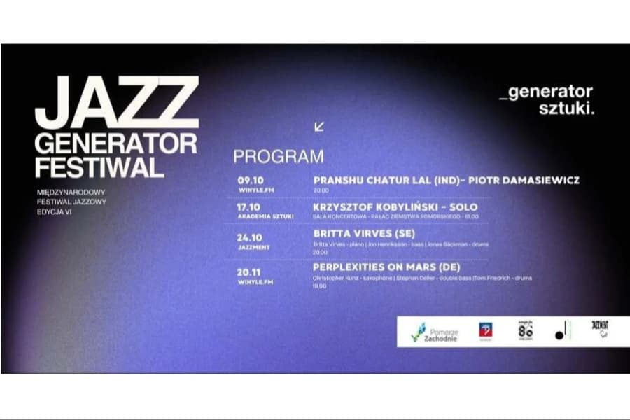 Jazz Generator Festiwal- 6 edycja