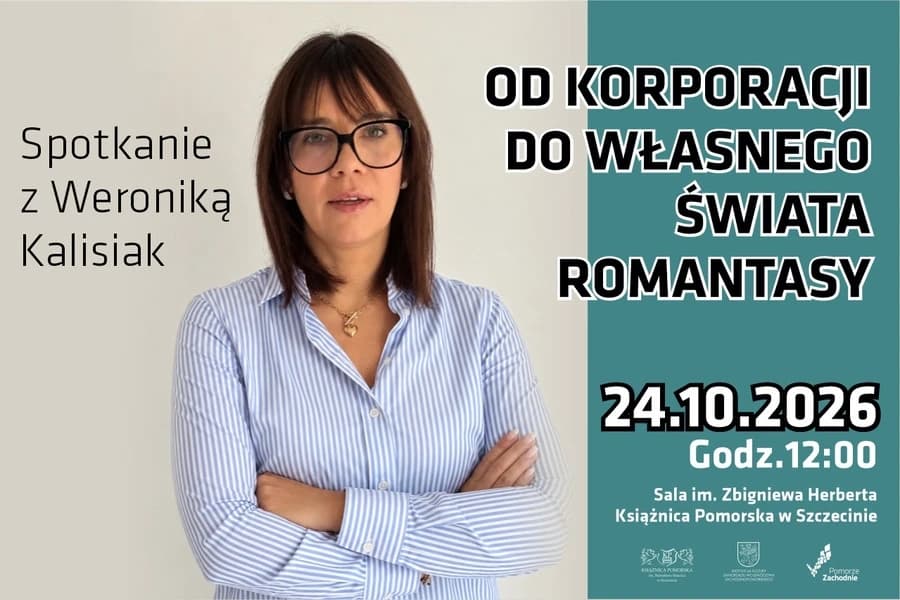 Od korporacji do własnego świata romantasy ¬– spotkanie z Weroniką Kalisiak Od korporacji do własnego świata romantasy ¬– spotkanie z Weroniką Kalisiak