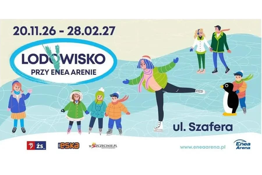 Enea Arena Ice Rink Opens for the Winter Season Enea Arena Ice Rink Opens for the Winter Season